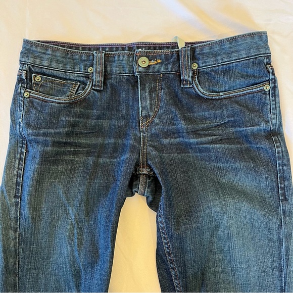 Silence + Noise Straight Leg Lightly Distressed Denim Jeans Size 28 - Picture 5 of 13